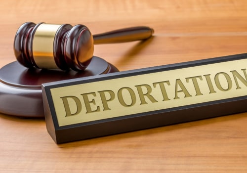 Can deportation be removed?